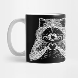 Love Raccoon Mug